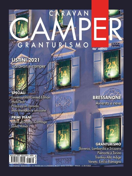 Title details for Caravan e Camper Granturismo by MAG Editori srl - Available